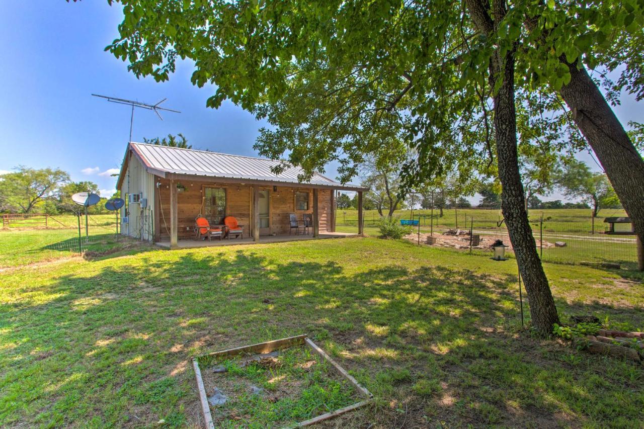 Texas Cabin On 130 Acres Walk To Lake Ray Roberts Collinsville Exteriör bild