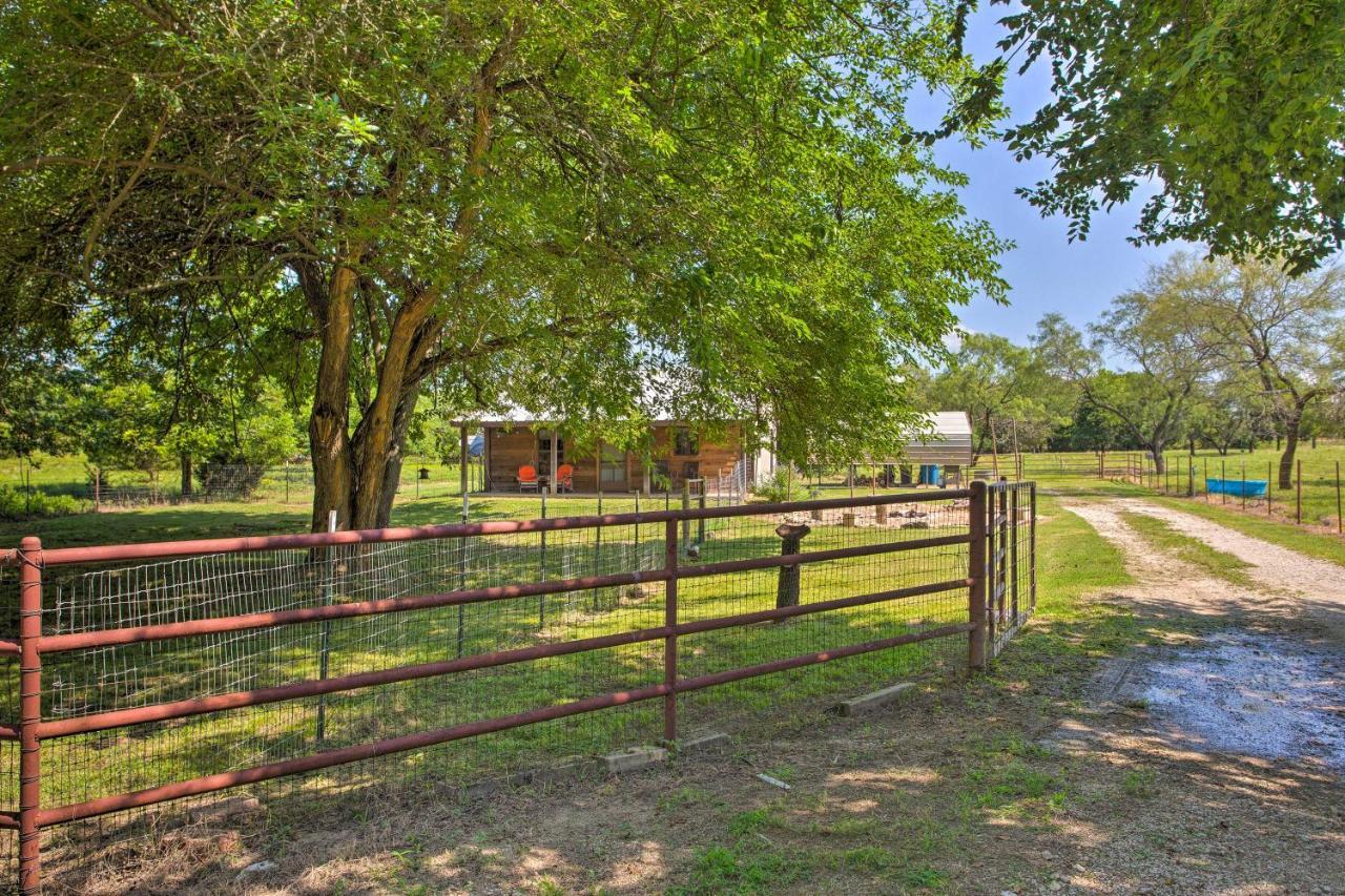 Texas Cabin On 130 Acres Walk To Lake Ray Roberts Collinsville Exteriör bild