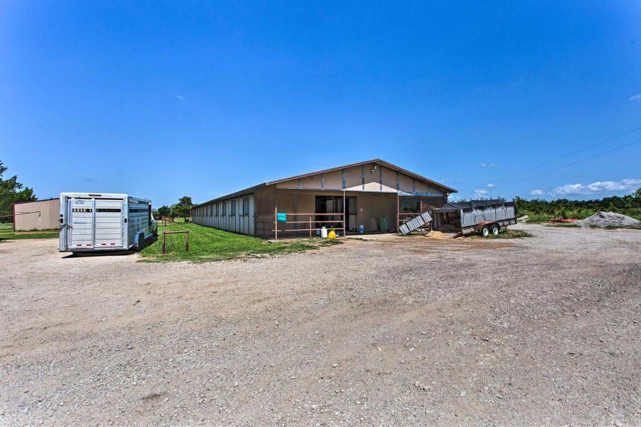 Texas Cabin On 130 Acres Walk To Lake Ray Roberts Collinsville Exteriör bild