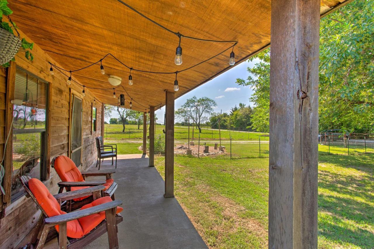Texas Cabin On 130 Acres Walk To Lake Ray Roberts Collinsville Exteriör bild