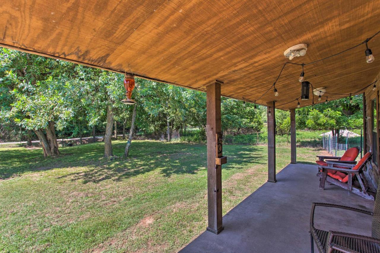 Texas Cabin On 130 Acres Walk To Lake Ray Roberts Collinsville Exteriör bild